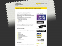 sportprint.ch Webseite Vorschau
