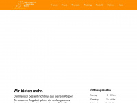 sports-physio.ch Webseite Vorschau