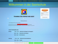 sportschule-lee.de Webseite Vorschau