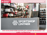 sportshop-alpbachtal.at Webseite Vorschau