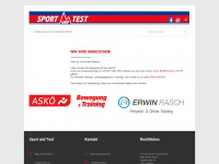 sportundtest.at Webseite Vorschau