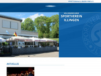 sportverein-illingen.de Webseite Vorschau