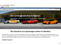 sportwagen-mieten.de Webseite Vorschau
