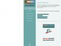 sportzentrum-passgenau.de Webseite Vorschau