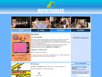 spotlight-theater.de Webseite Vorschau