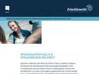 sprachaufenthalt.ch Webseite Vorschau