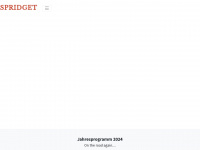 spridget.ch Webseite Vorschau