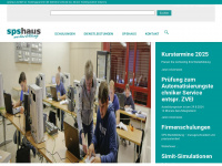 spshaus.ch Webseite Vorschau