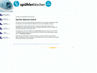 spuehler-blachen.ch Webseite Vorschau