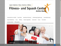 squash-center-achim-baden.de Webseite Vorschau