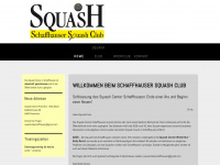squash-sh.ch Webseite Vorschau