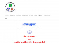 srd-walensee.ch Webseite Vorschau