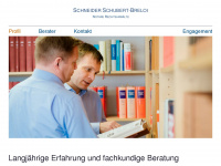 ssb-law.de Webseite Vorschau
