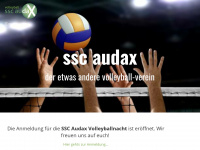 sscaudax.ch Webseite Vorschau
