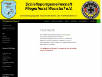 ssg-fliegerhorst.de Webseite Vorschau