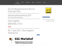 ssg-mariahof-trier.de Webseite Vorschau