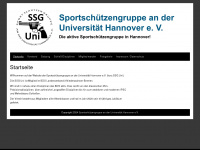 ssg-uni.de Webseite Vorschau