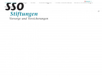 sso-stiftungen.ch Webseite Vorschau