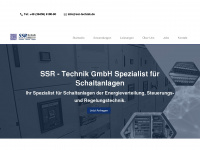 ssr-technik.de Webseite Vorschau