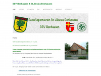 ssv-benhausen.de Webseite Vorschau