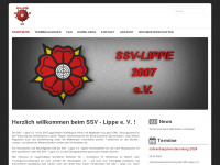 ssv-lippe.de Webseite Vorschau