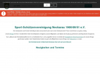 ssv-neckarau.de Webseite Vorschau