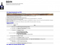 ssvh.ch Webseite Vorschau