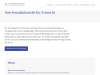 sszlaw.ch Webseite Vorschau