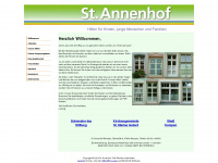 st-annenhof.de Webseite Vorschau