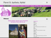 st-apollonia.ch Webseite Vorschau