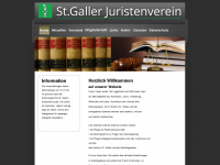 st-galler-juristenverein.ch Webseite Vorschau
