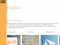st-martinus-bramsche.de Webseite Vorschau