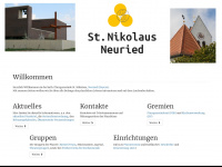 st-nikolaus-neuried.de Webseite Vorschau