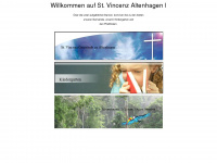 st-vincenz-altenhagen.de Webseite Vorschau
