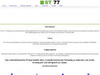 st77.de Webseite Vorschau