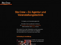 sta-crew.de Webseite Vorschau