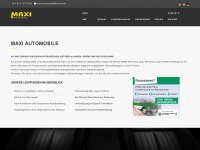 maxi-automobile.de Webseite Vorschau