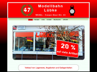 modellbahn-luebke.de Webseite Vorschau