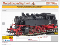 modellbahn-seyfried.de Webseite Vorschau