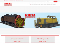 d-i-e-t-z.de Webseite Vorschau
