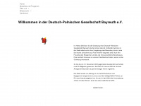 dpg-bayreuth.de Webseite Vorschau