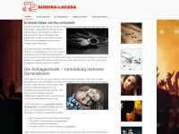 aurora-lacasa.de Webseite Vorschau