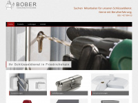 bober-sicherheitstechnik.de Webseite Vorschau
