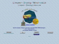 computer-training-westerwald.de Webseite Vorschau