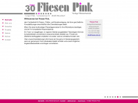 fliesen-pink.de Webseite Vorschau