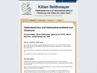 k-reithmayer.de Webseite Vorschau
