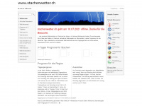stachenwetter.ch Webseite Vorschau