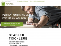 stadler-tischlerei.at Webseite Vorschau