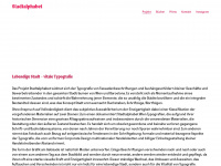 stadtalphabet.at Webseite Vorschau