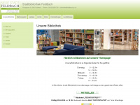 stadtbibliothek-feldbach.at Webseite Vorschau